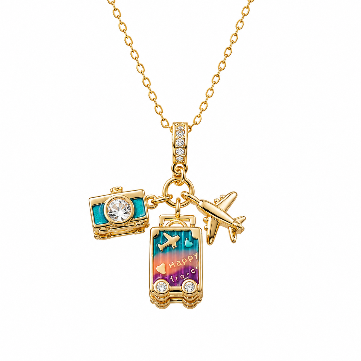 Voyager Charm Necklace