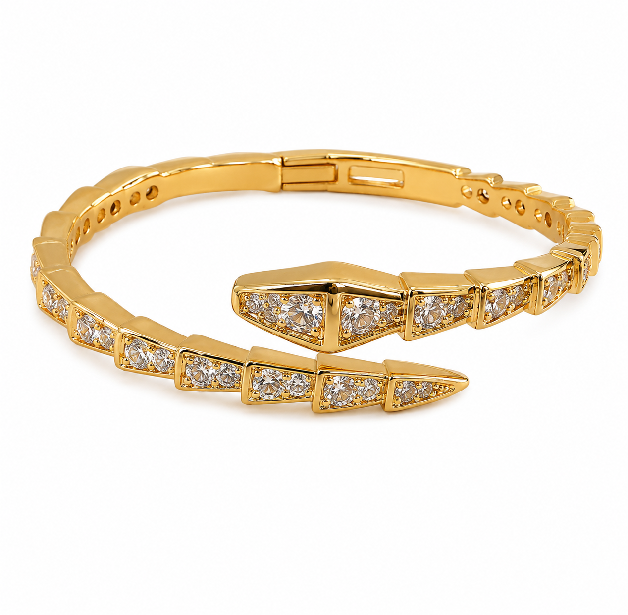 Serpentina Luxe Gold Plated Bracelet