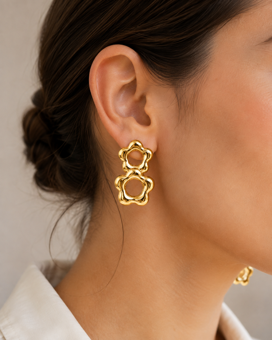 Bloom Duo Drop Earrings