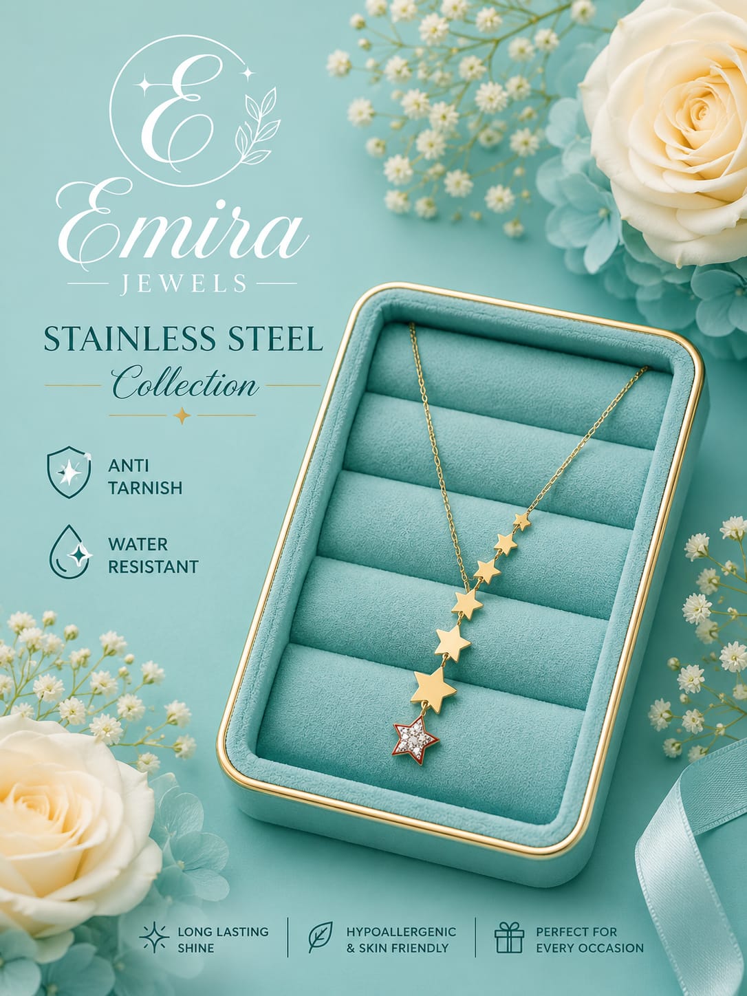 Starlight Cascade Necklace