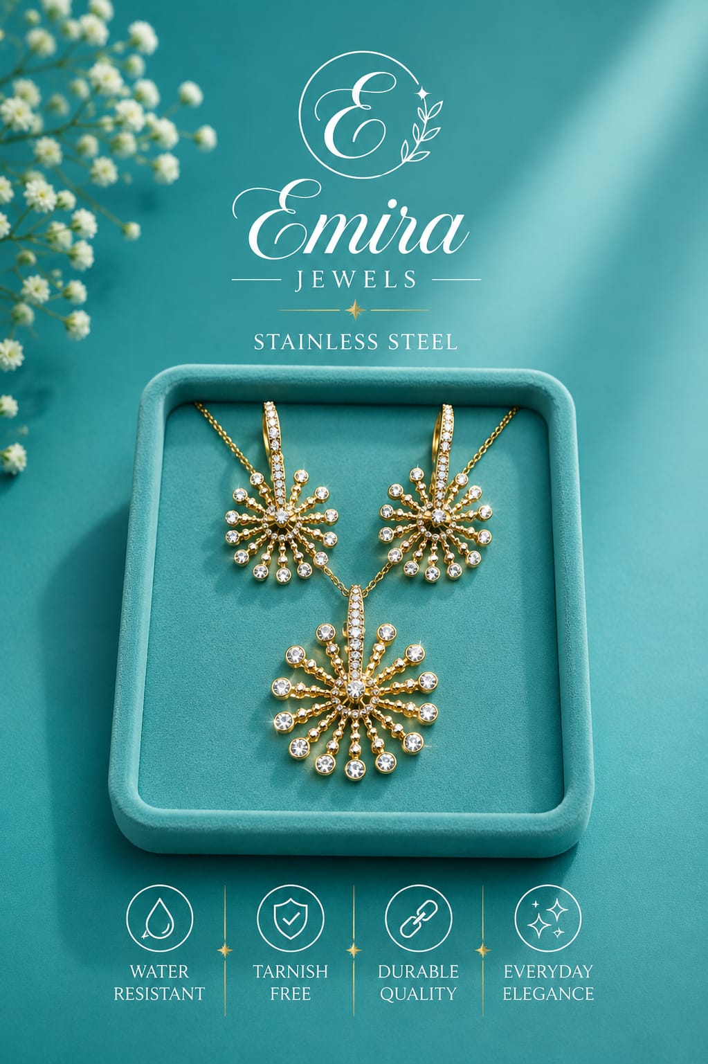 Sunburst Spark Jewelry Set