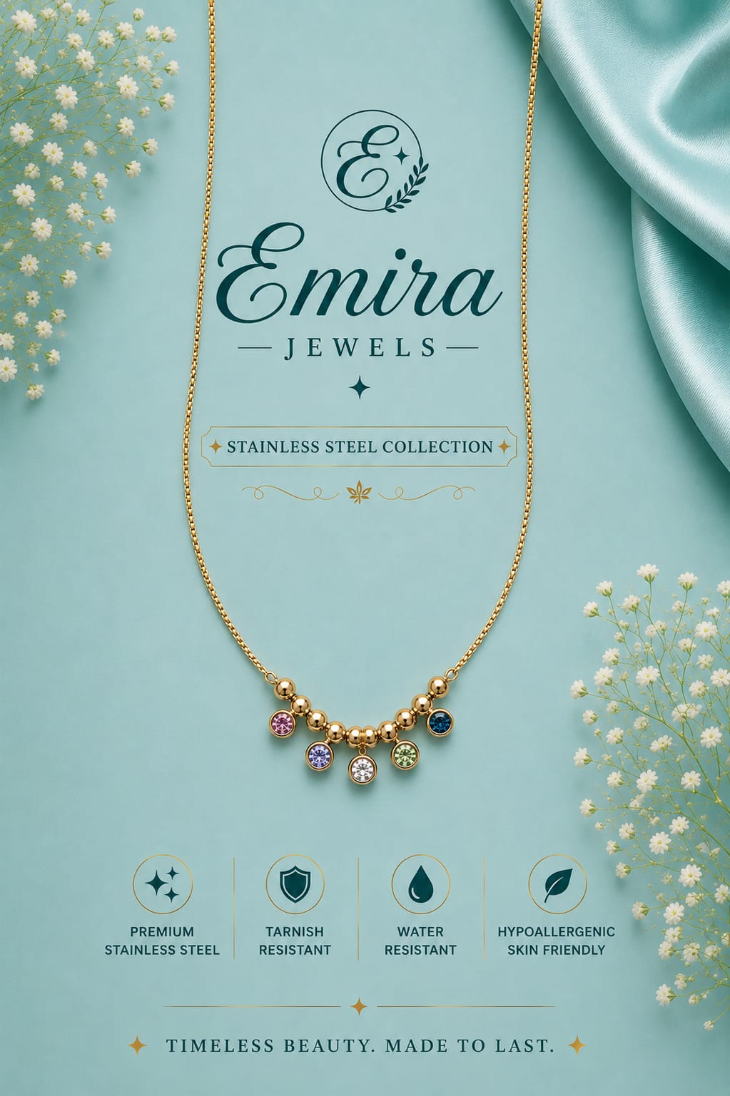 Aurora Charm Necklace