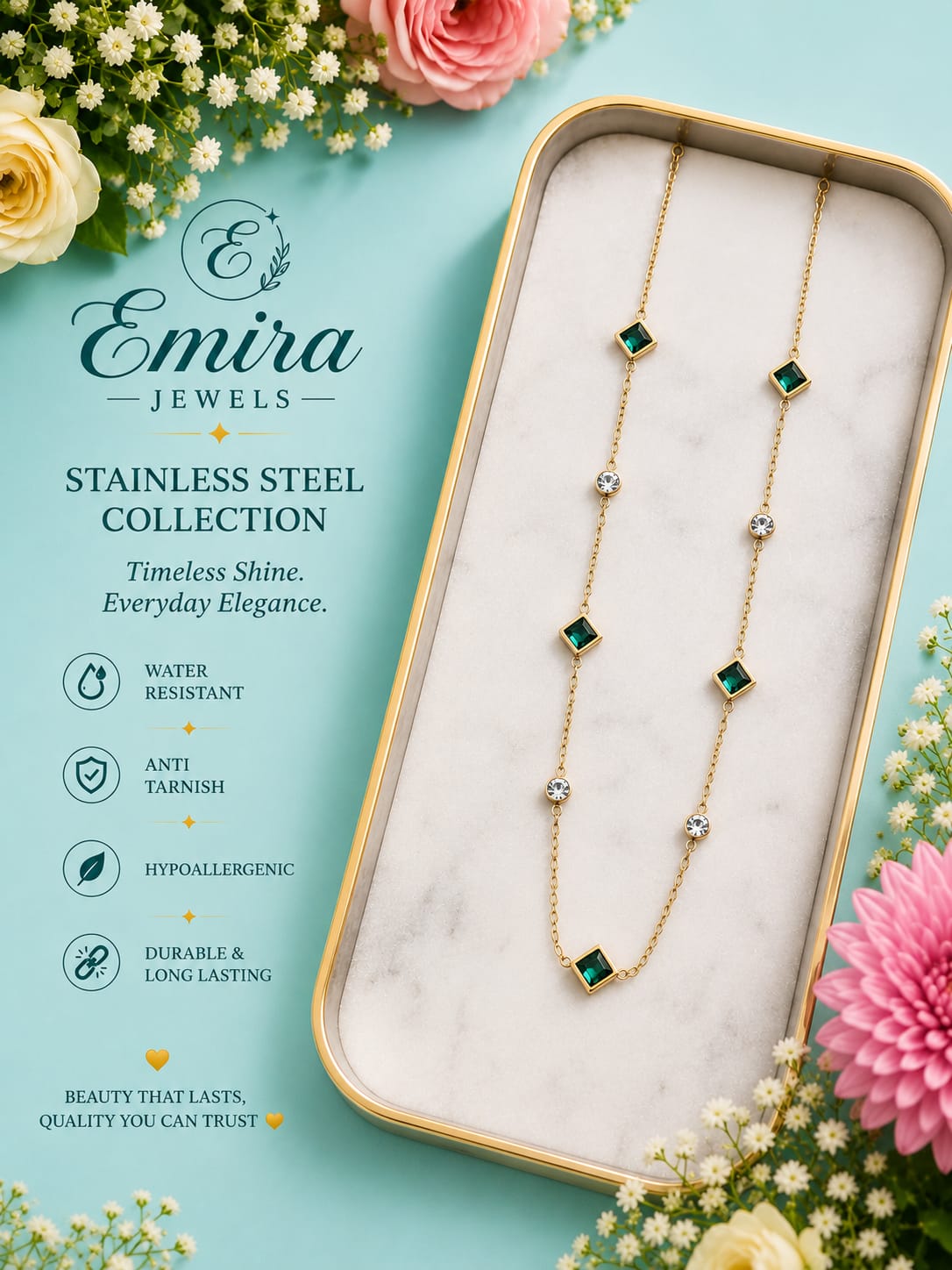 Emerald Grace Necklace