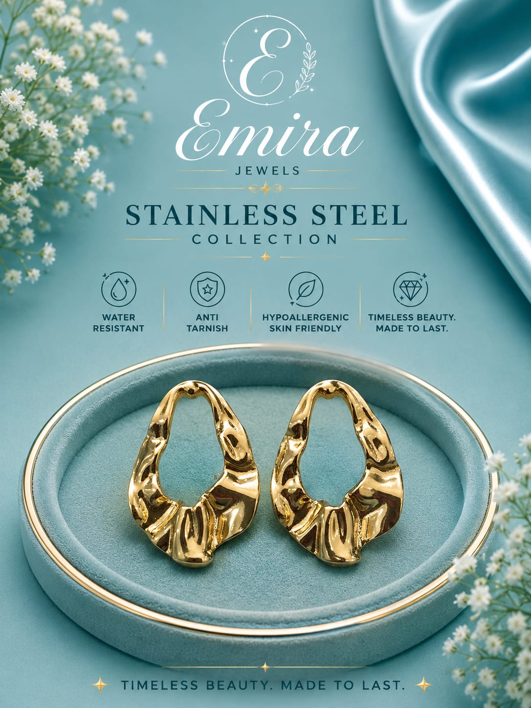 Aurora Sculpted Earrings