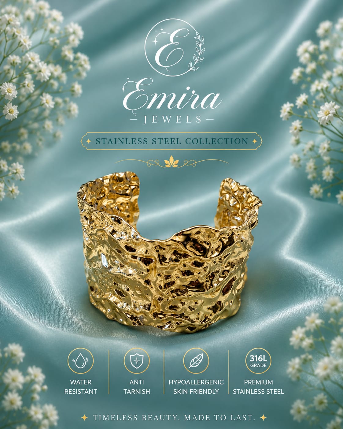 Aurora Texture Cuff