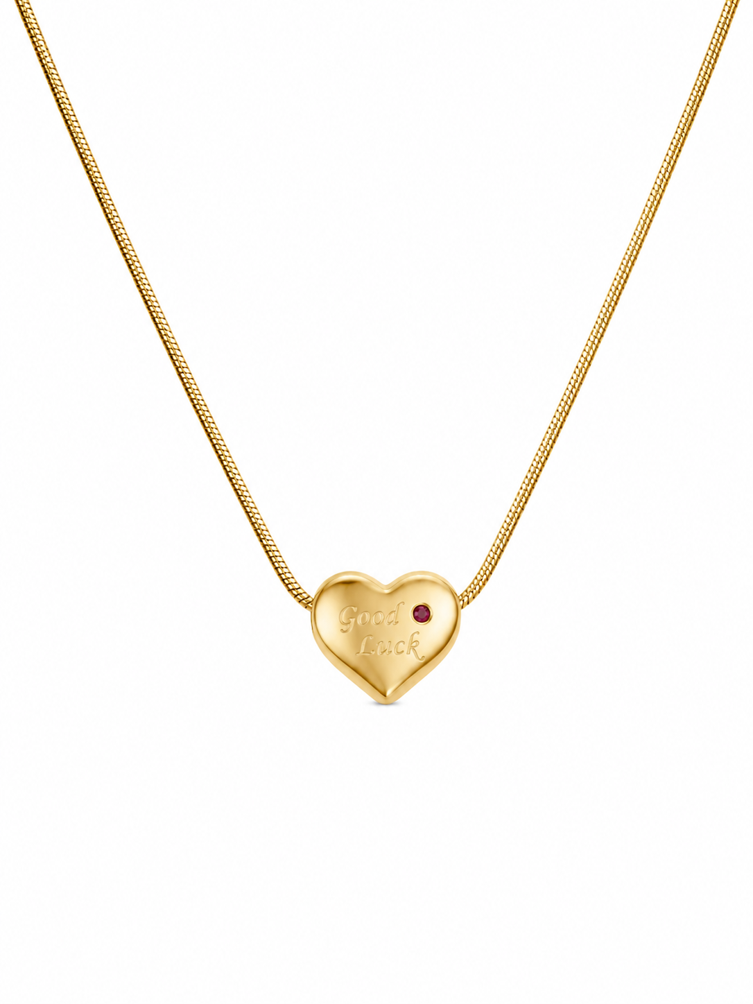Lucky Heart Pendant Necklace