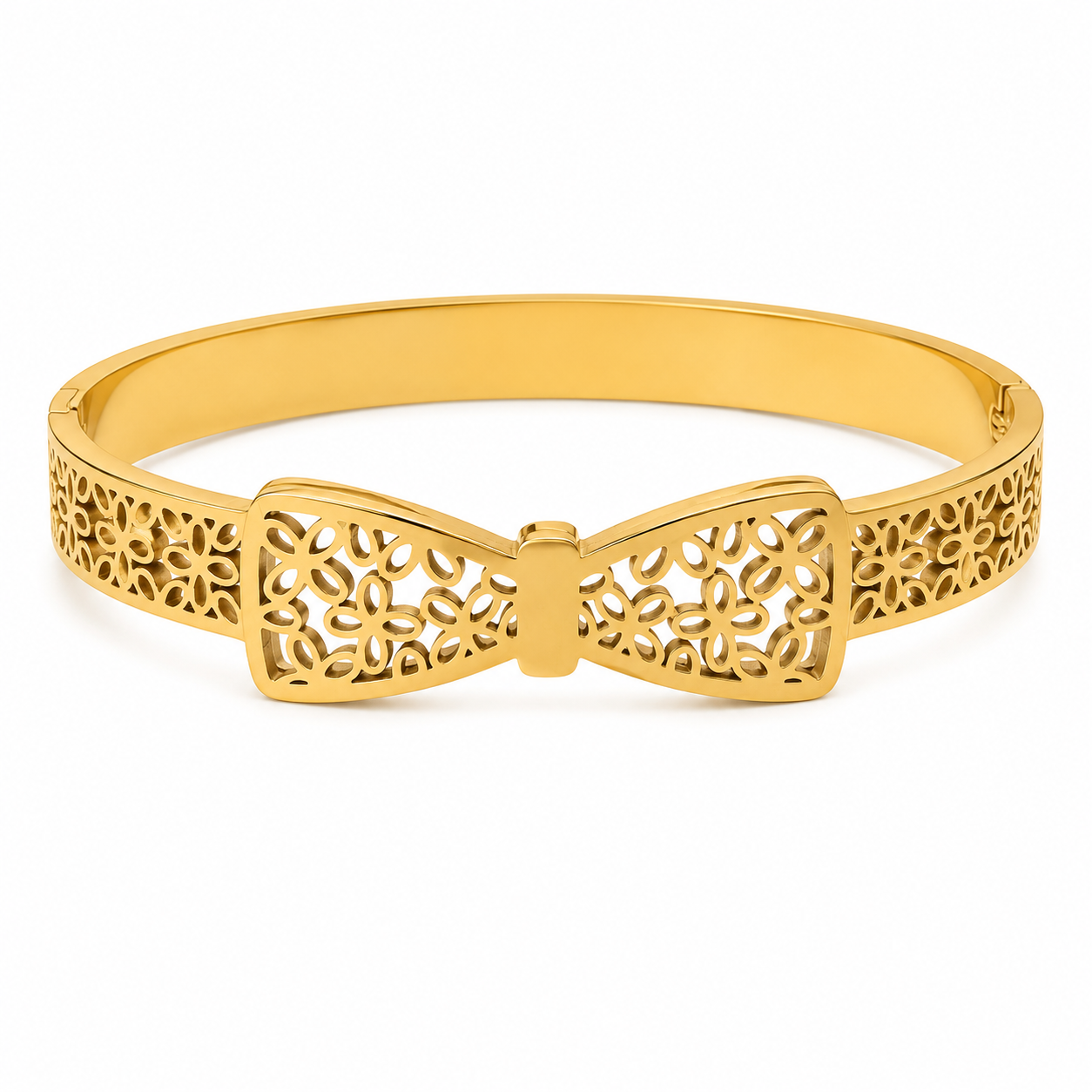 Flora Bow Bangle