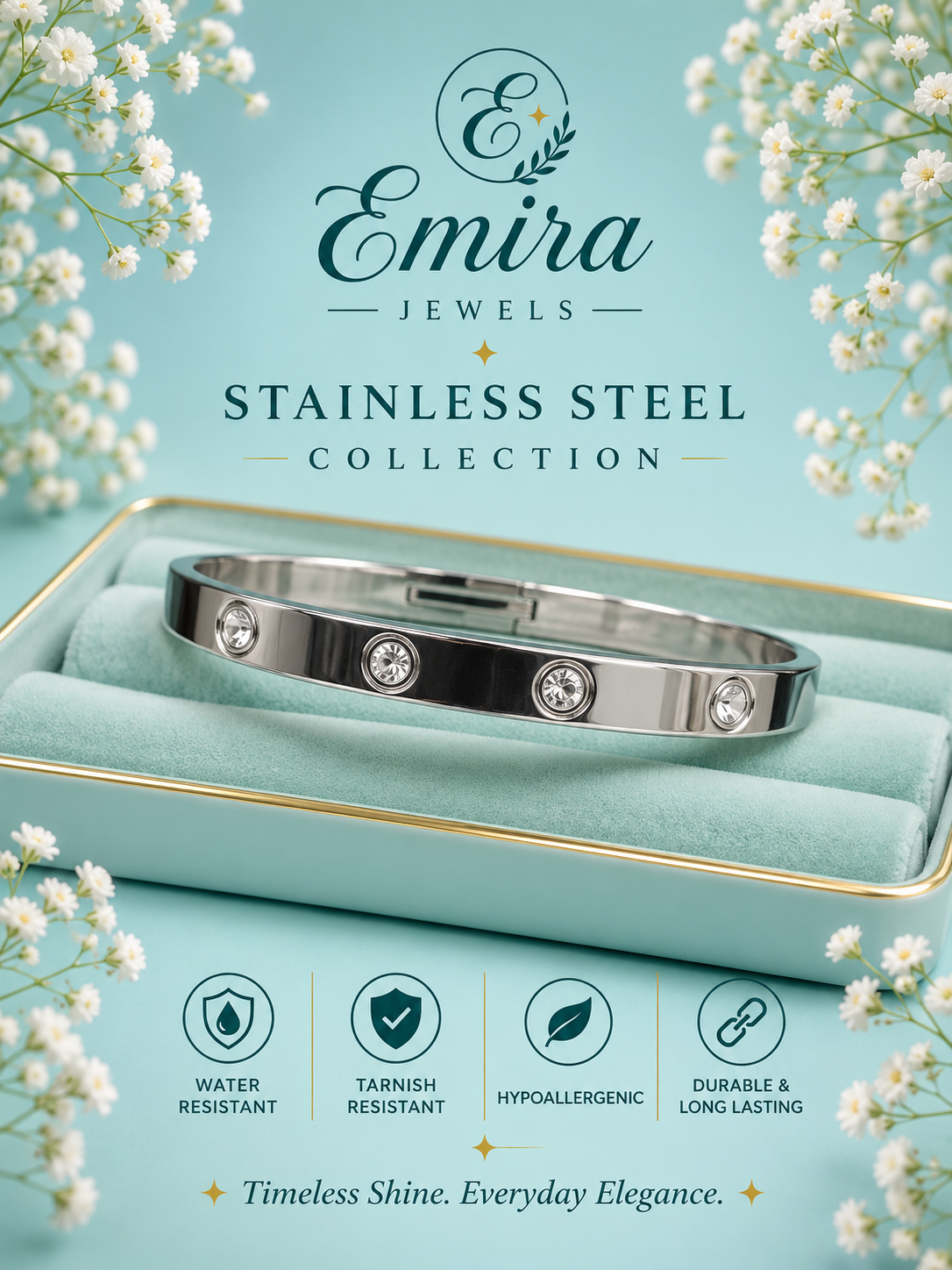 Diamond Glow Bangle