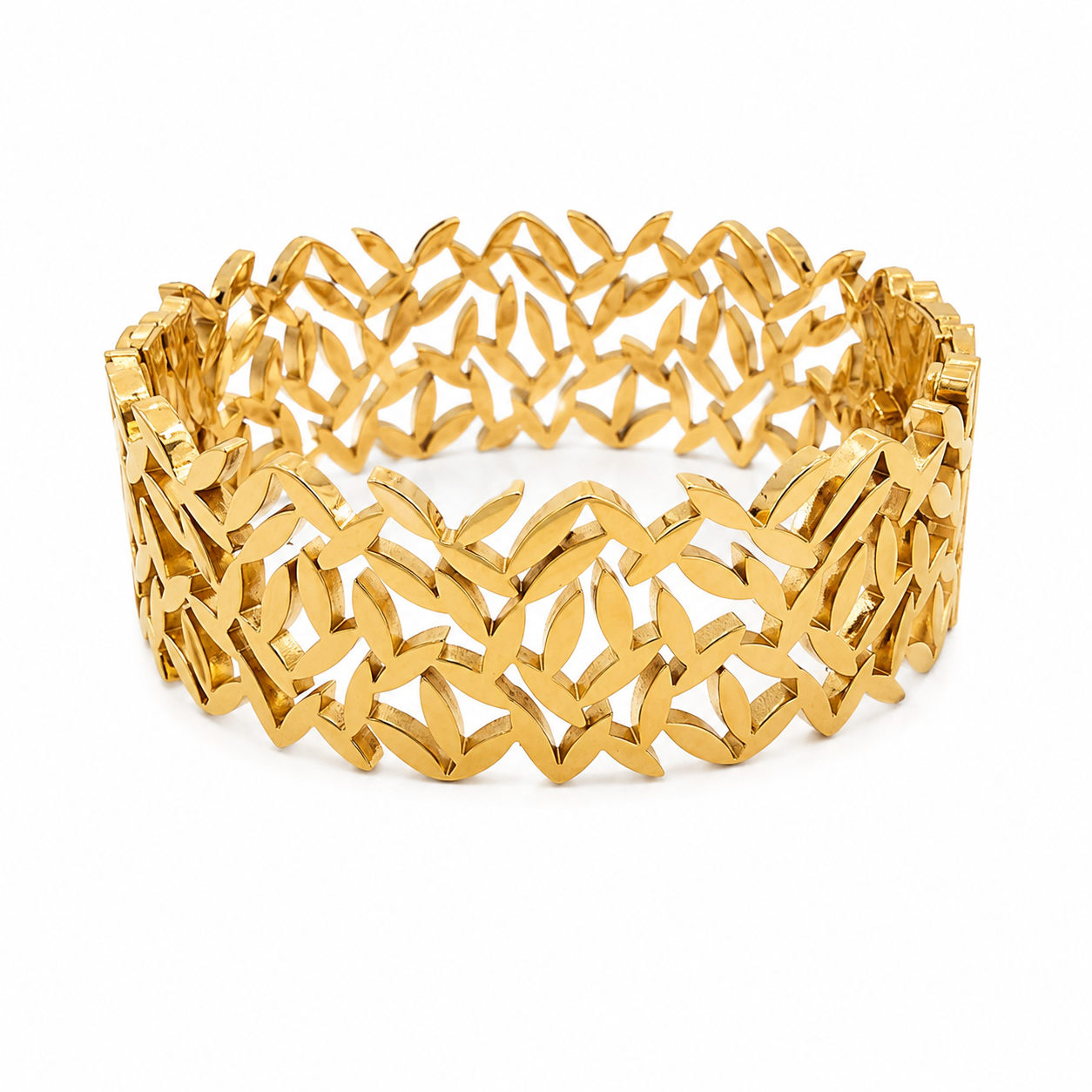 Laurel Lace Cuff Bracelet