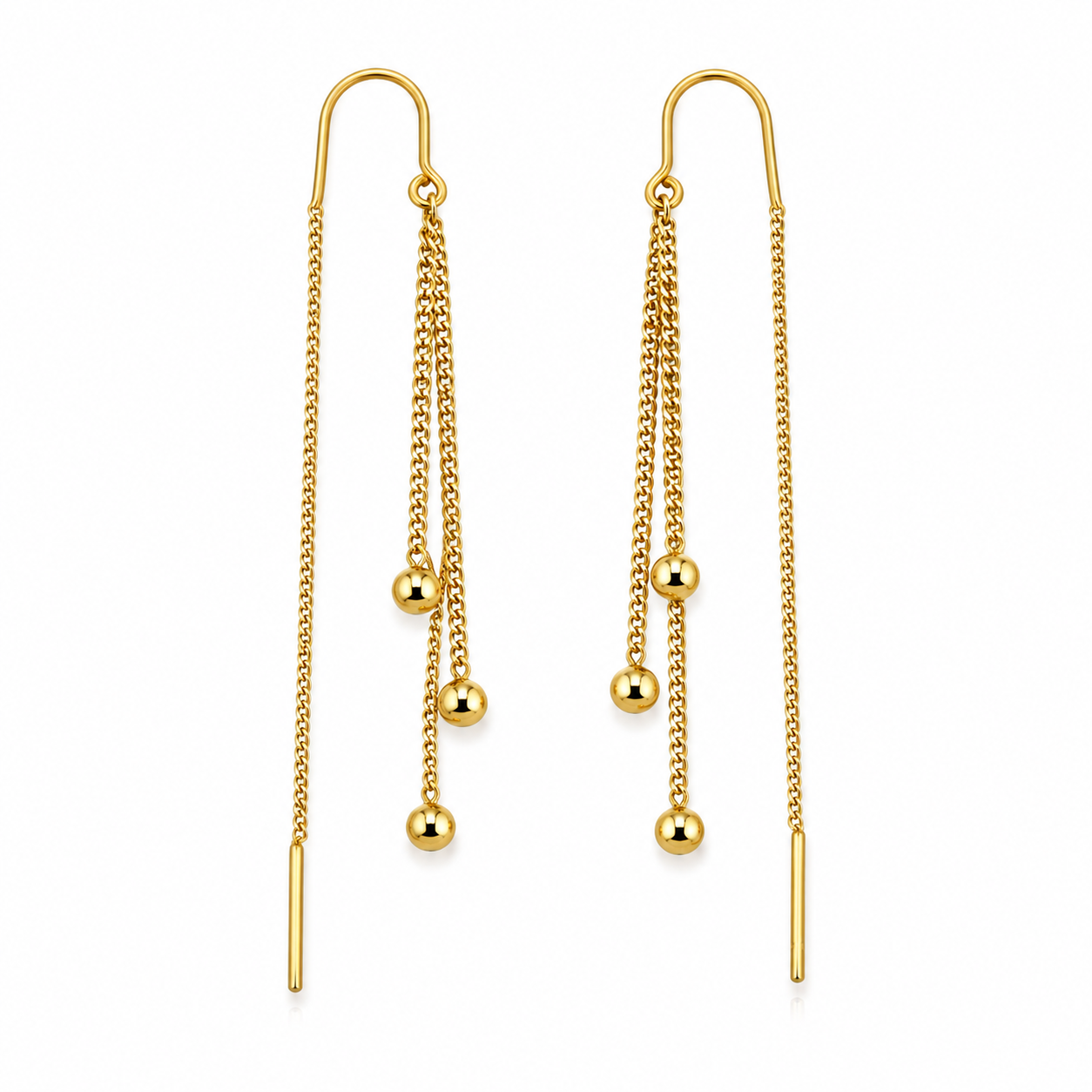 Threader Tassel Earrings