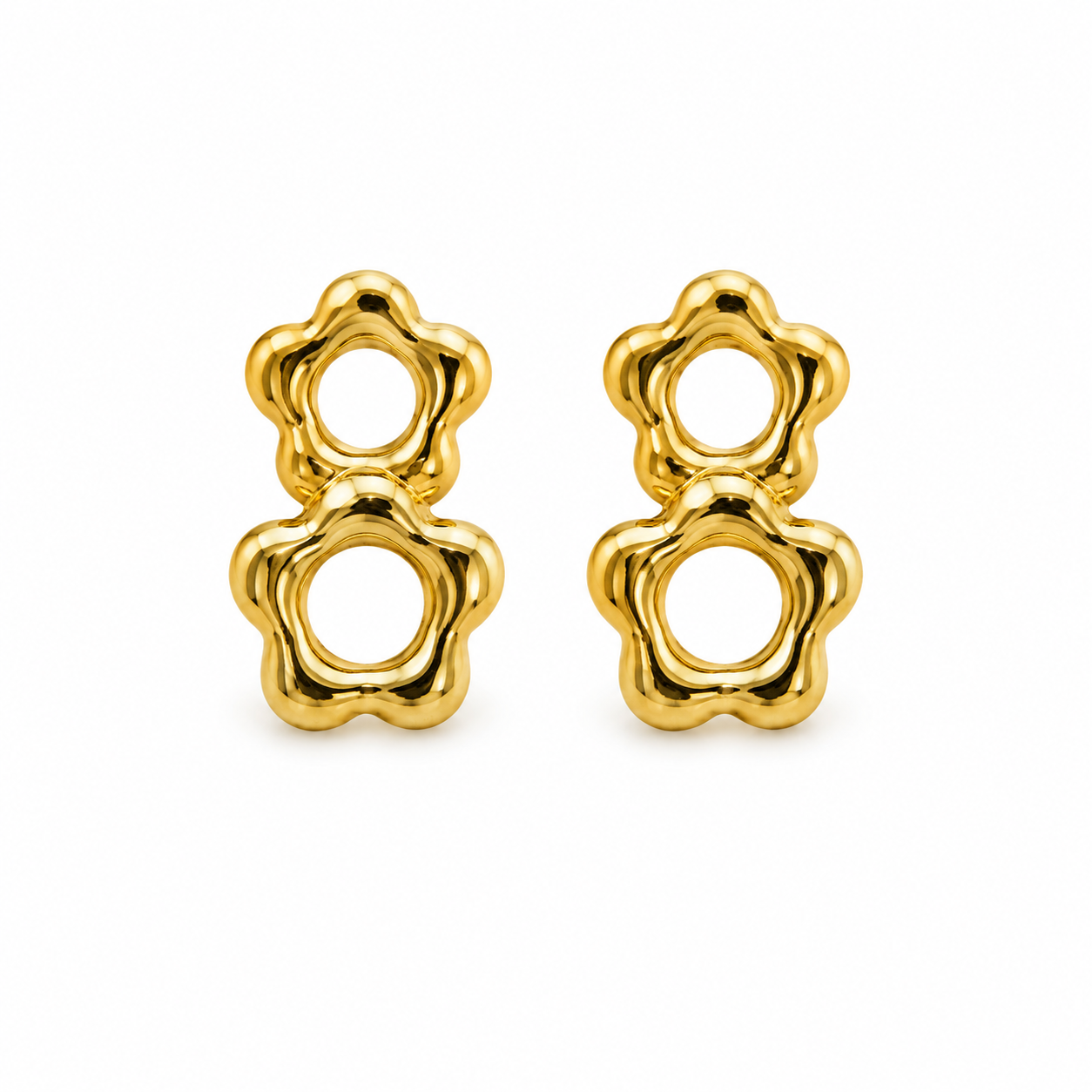 Bloom Duo Drop Earrings