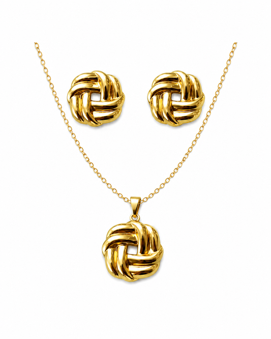 Knot Elegance Jewelry Set