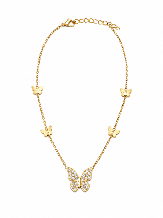 Flutter Butterfly Necklace