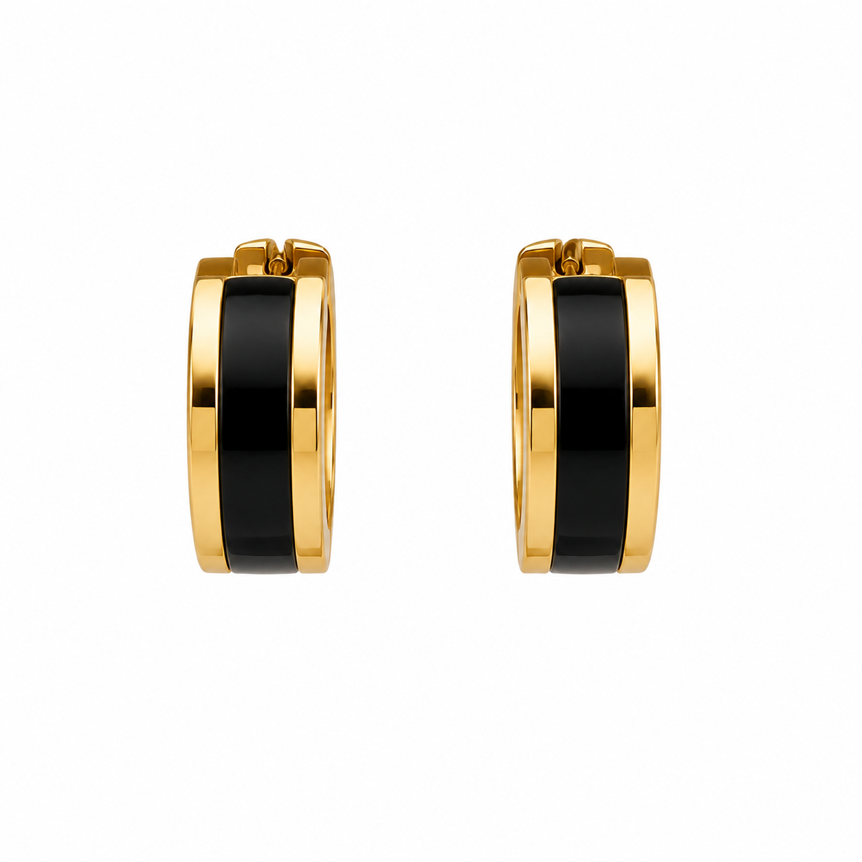 Midnight Luxe Hoop Earrings