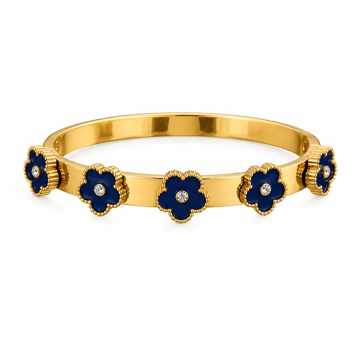 Midnight Bloom Bangle