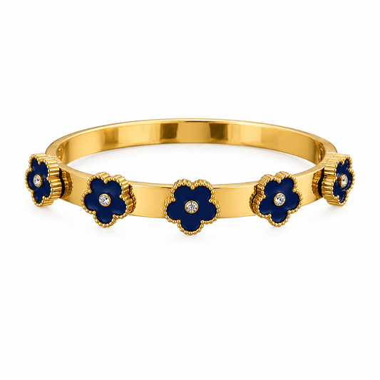 Midnight Bloom Bangle