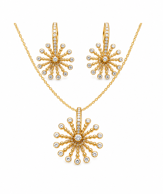 Sunburst Spark Jewelry Set