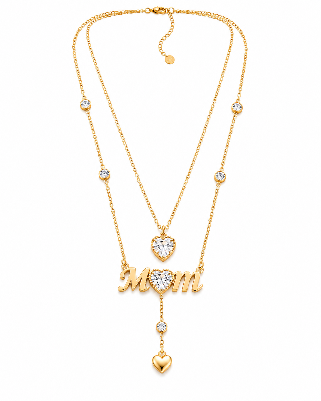 Mom's Heart Necklace
