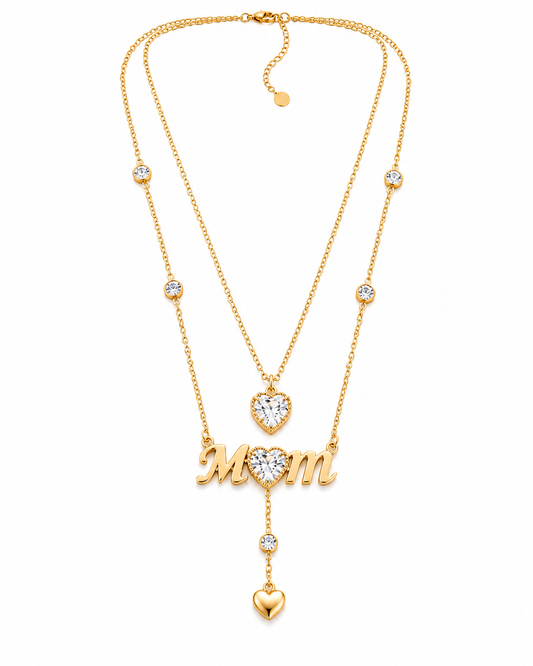 Mom's Heart Necklace