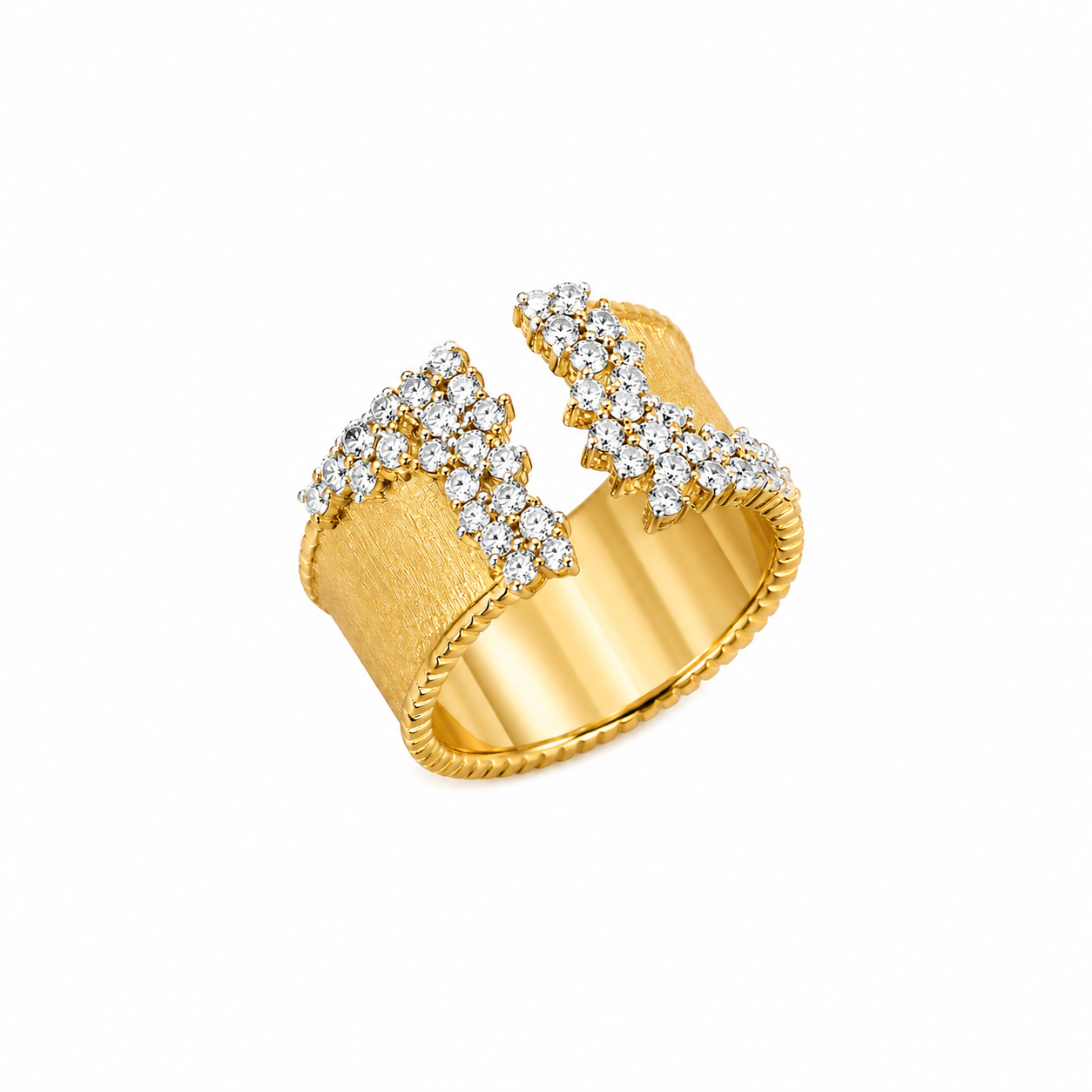 Celestial Spark Open Ring