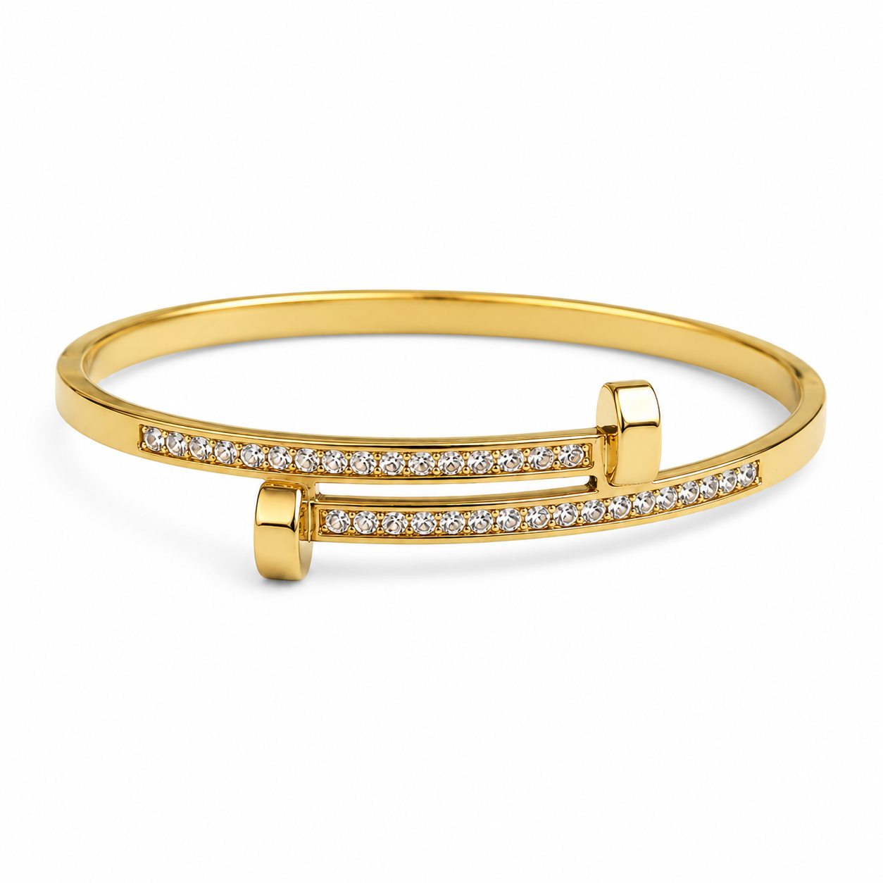 Radiant Nail Cuff Bracelet