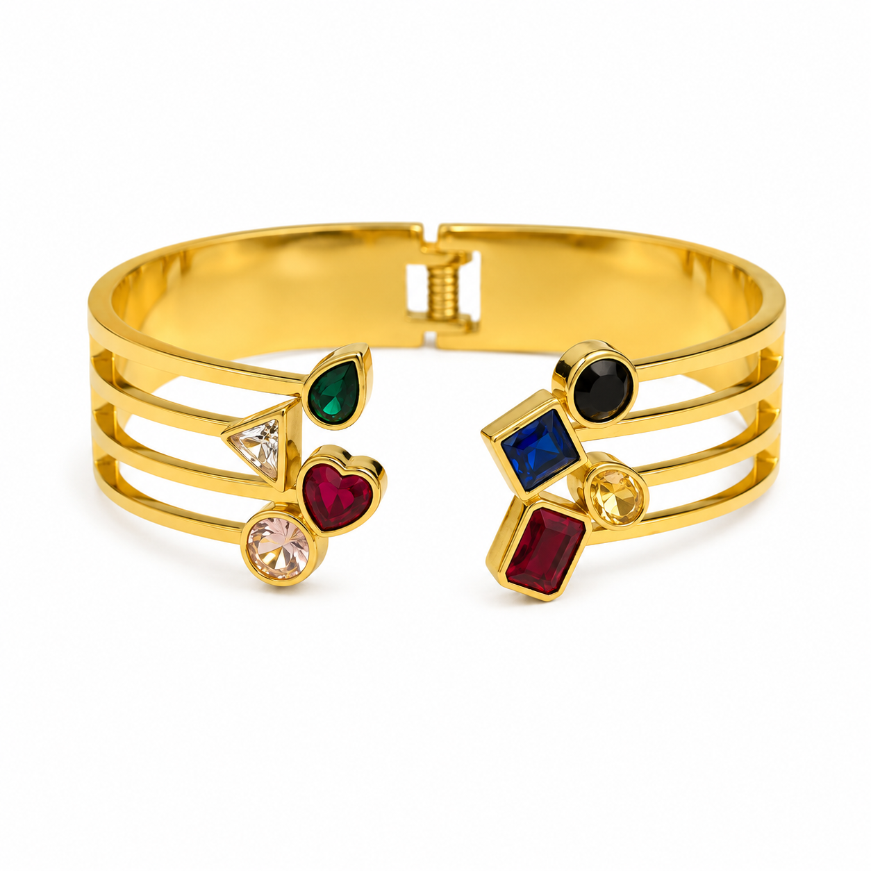 Carnival Gem Cuff Bracelet