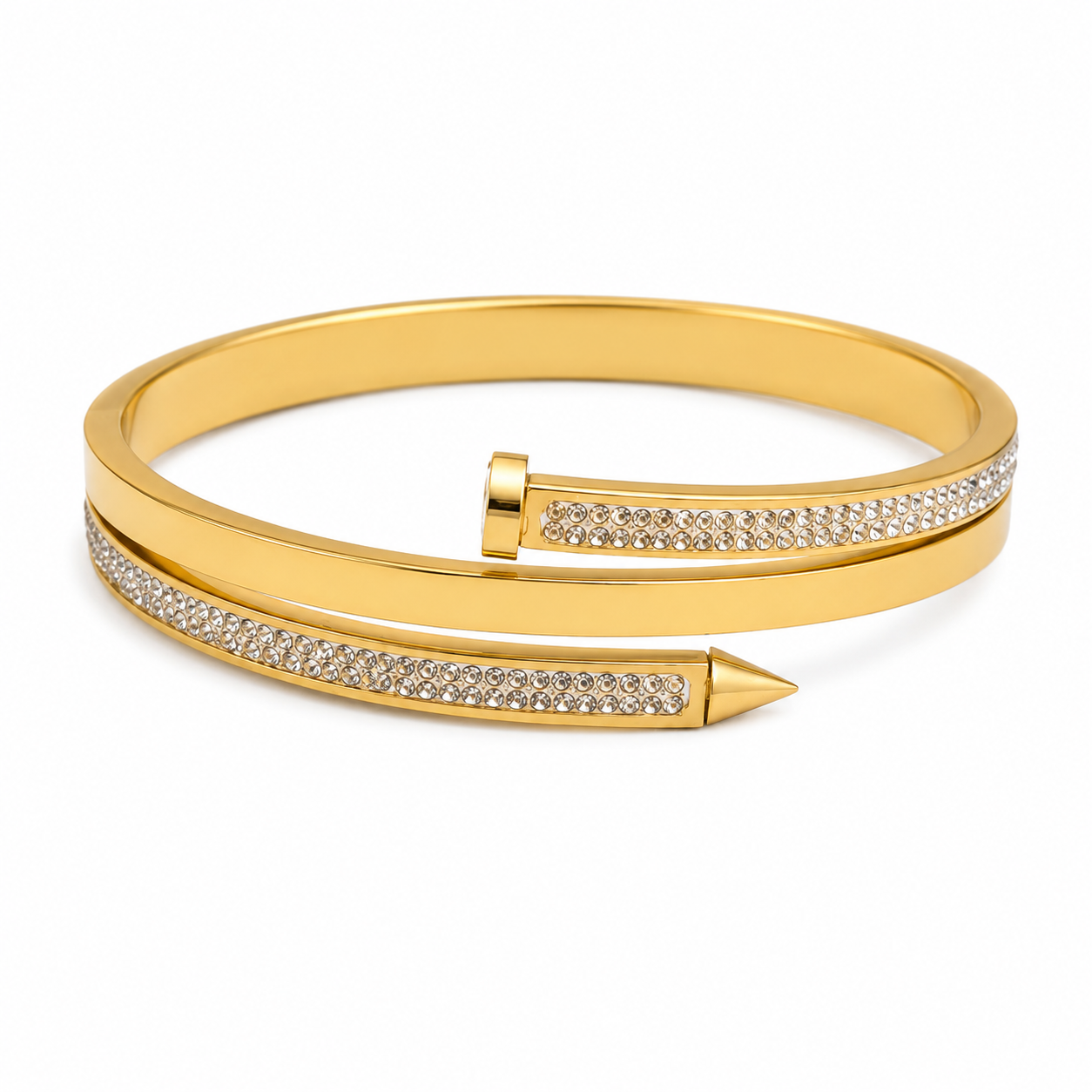 Stellar Nail Stainless Steel Bracelet