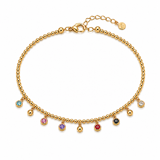 Colored Beaded Necklace