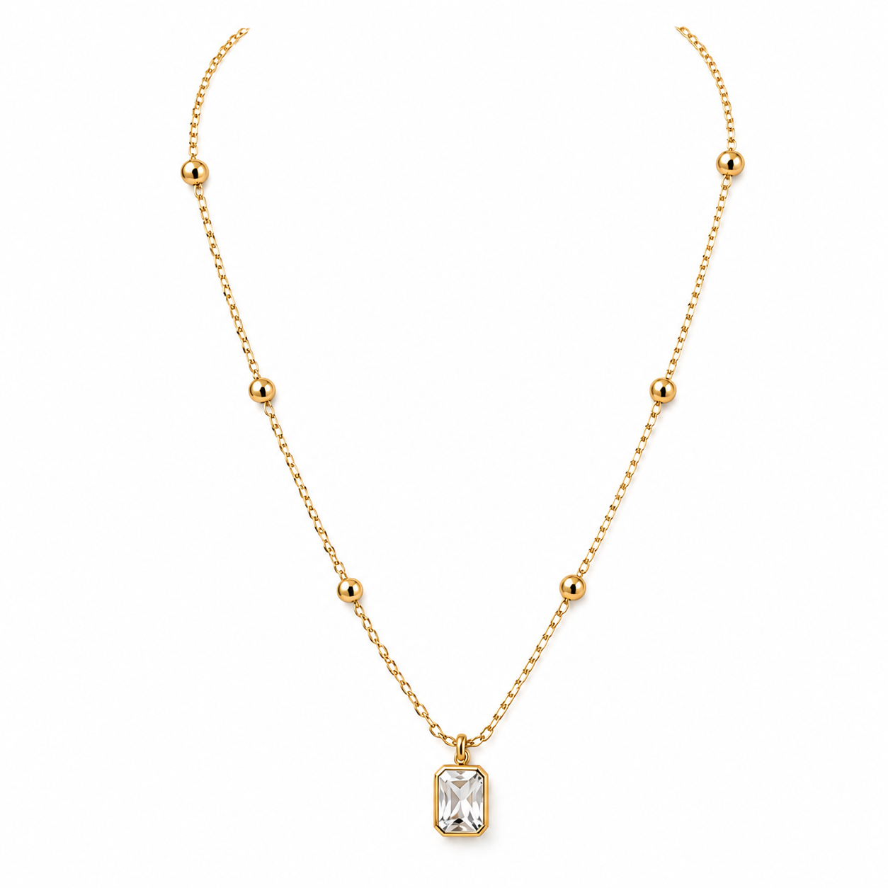 Crystal Pendant Necklace
