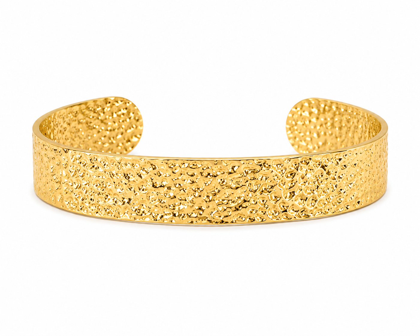 Textured Stainless Steel Cuff