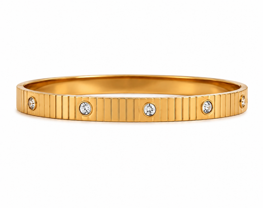 Celeste Crystal Bangle