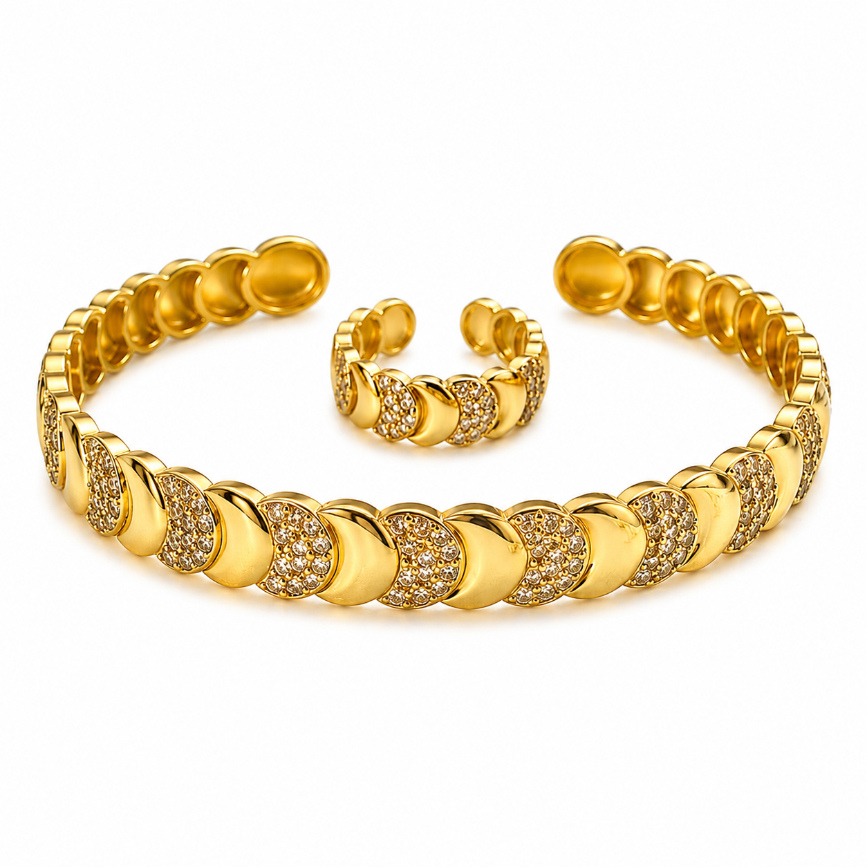 Luna Glow Bangle & Ring Set