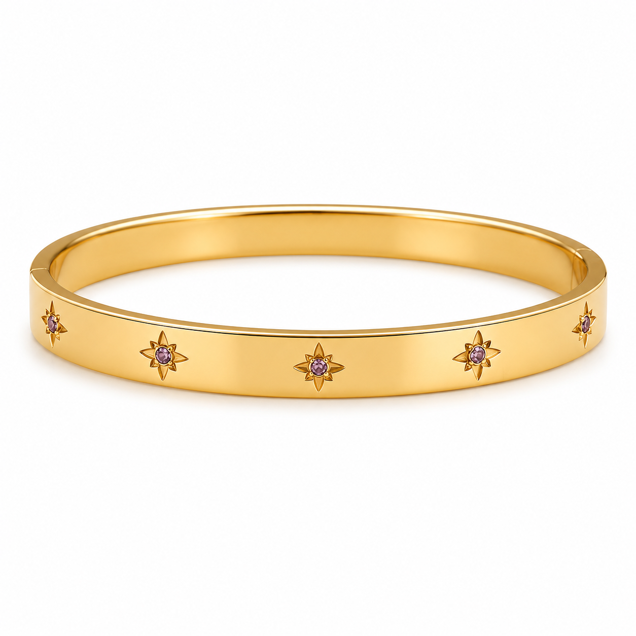 Star Stainless Steel Bangle