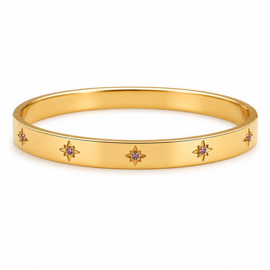 Star Stainless Steel Bangle