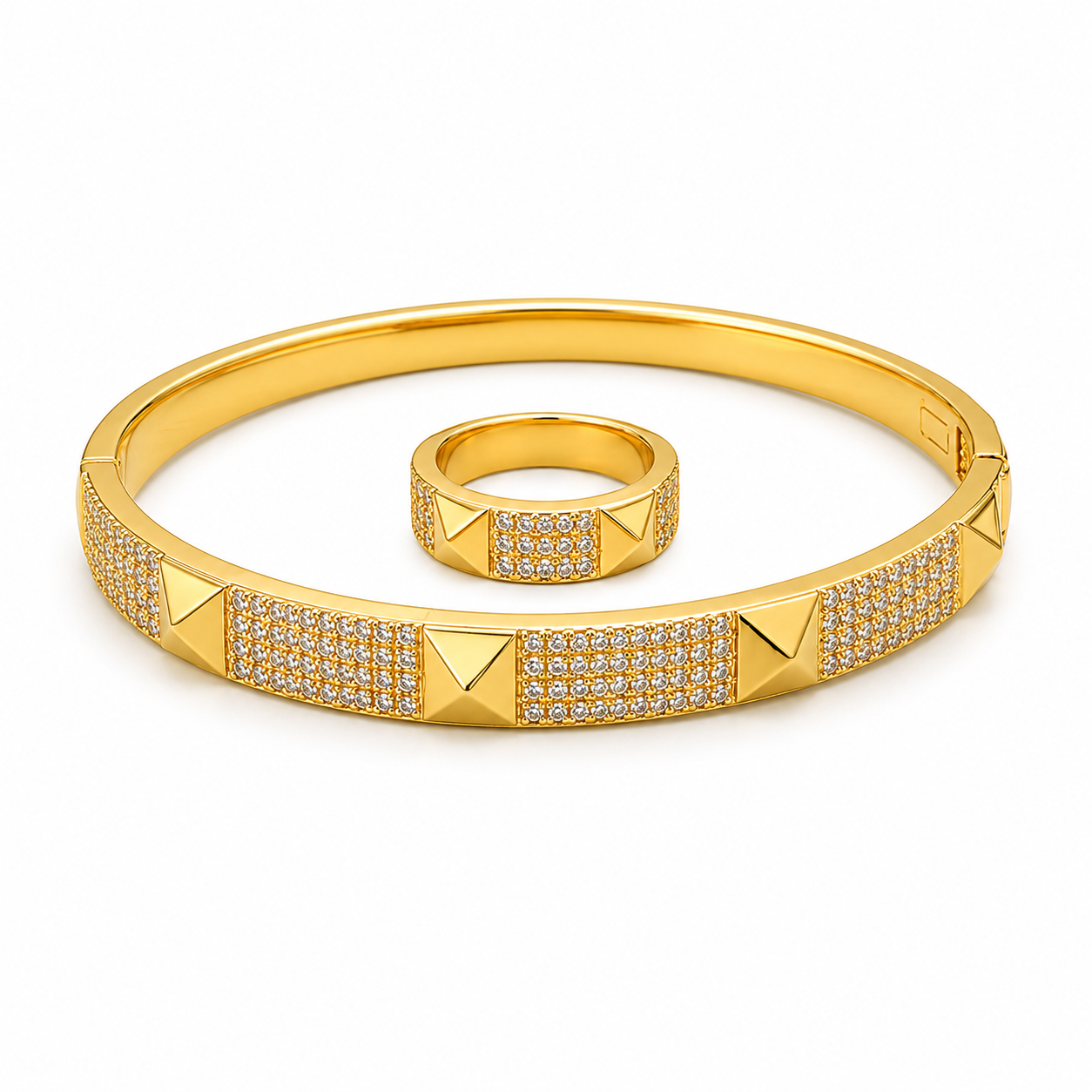 Radiant Luxe Bracelet & Ring Set