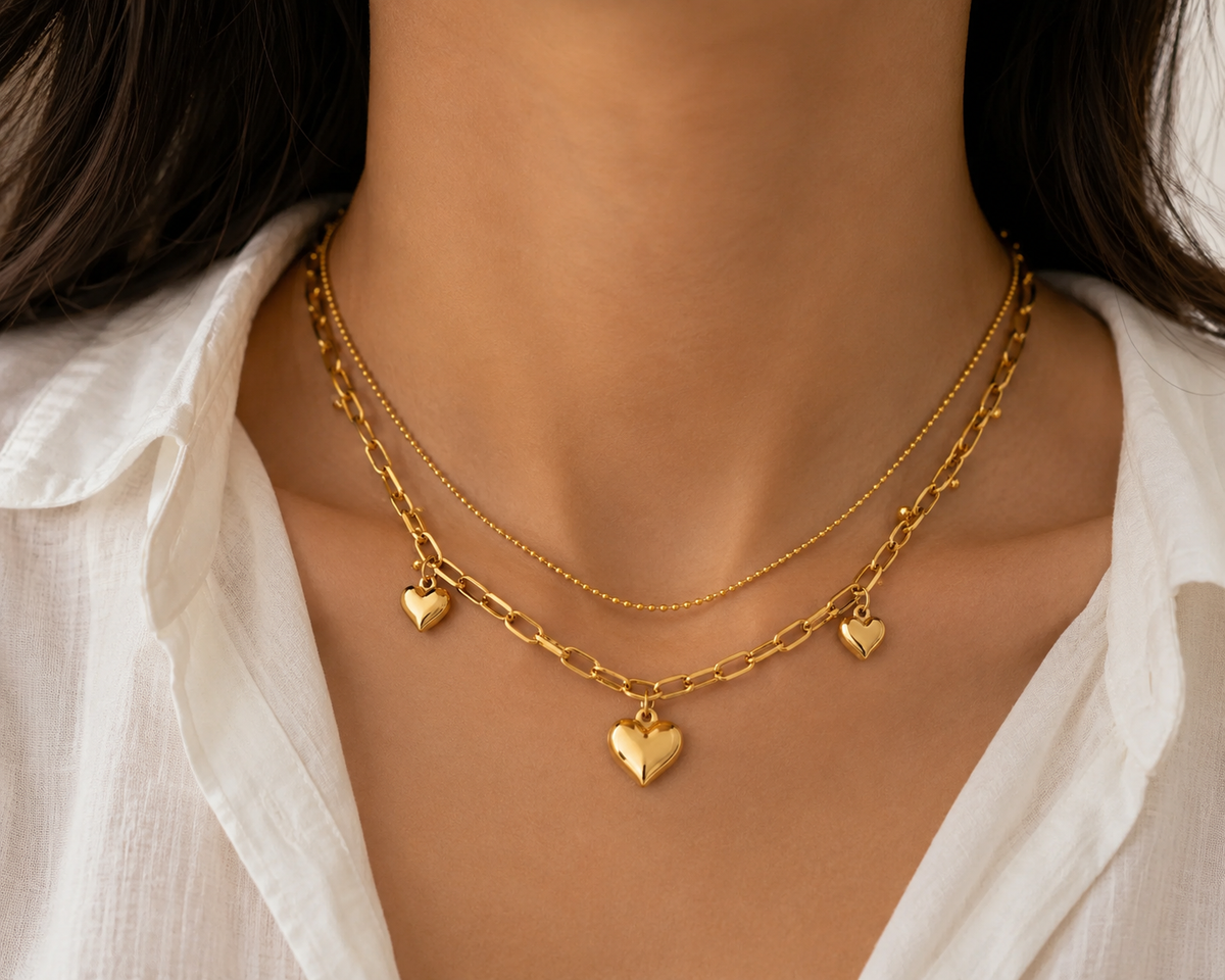 Heart Layered Necklace