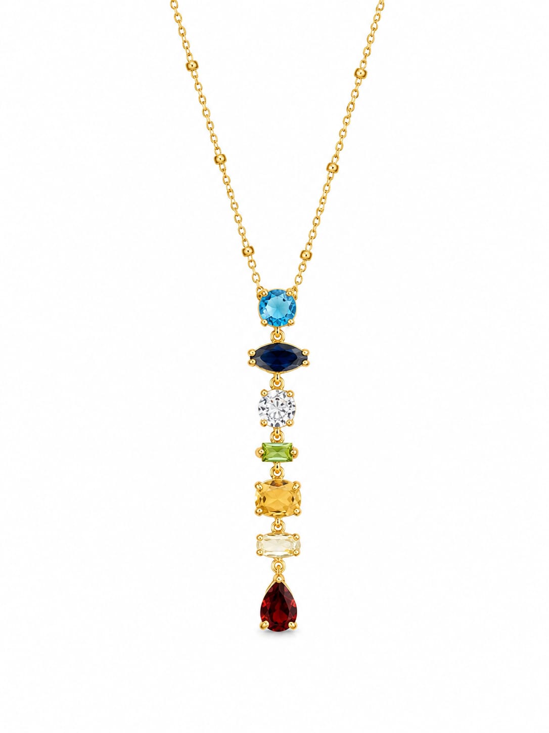 Chromelle Rainbow Drop Necklace