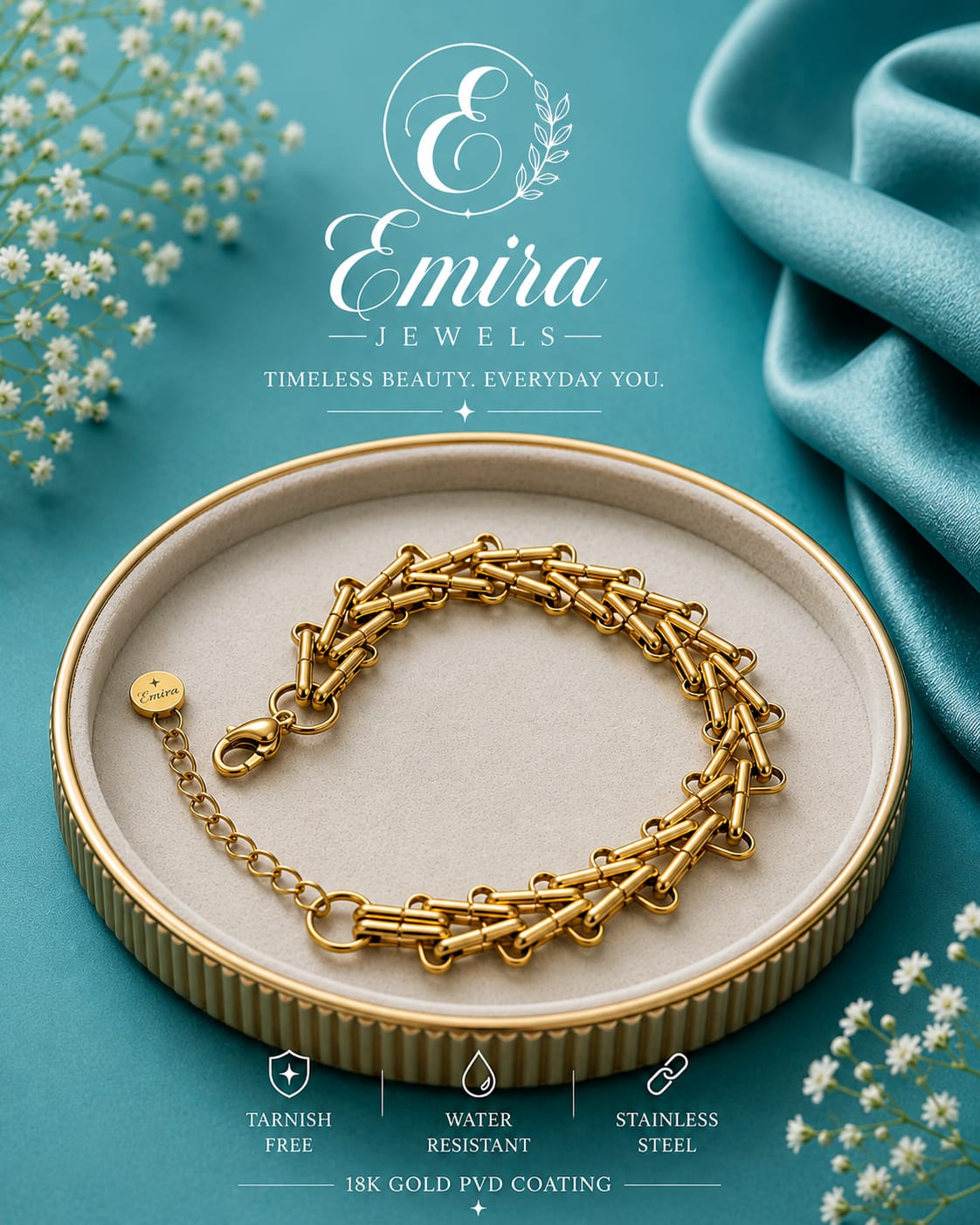 Golden Link Luxe Bracelet