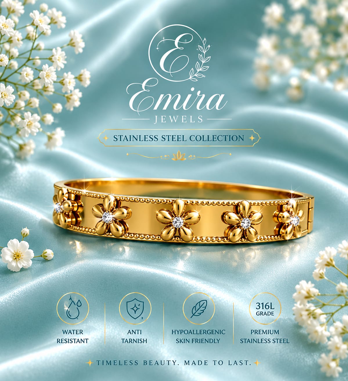 Blossom Grace Bangle