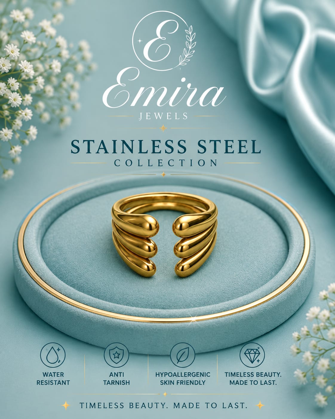 Aurora Wave Ring