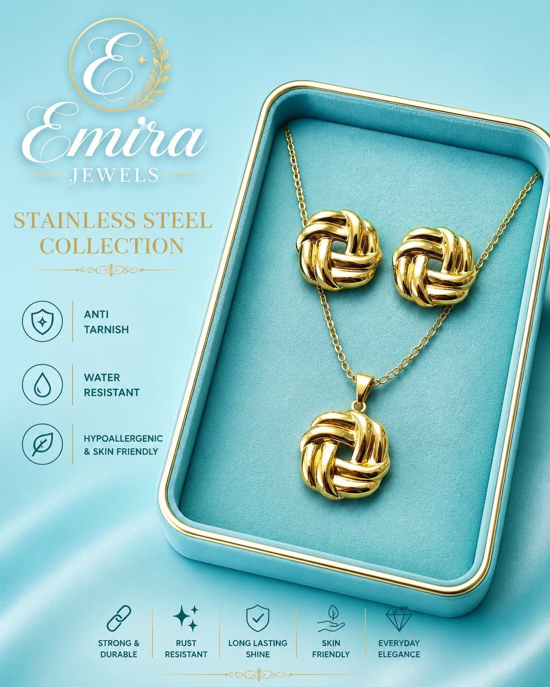 Knot Elegance Jewelry Set
