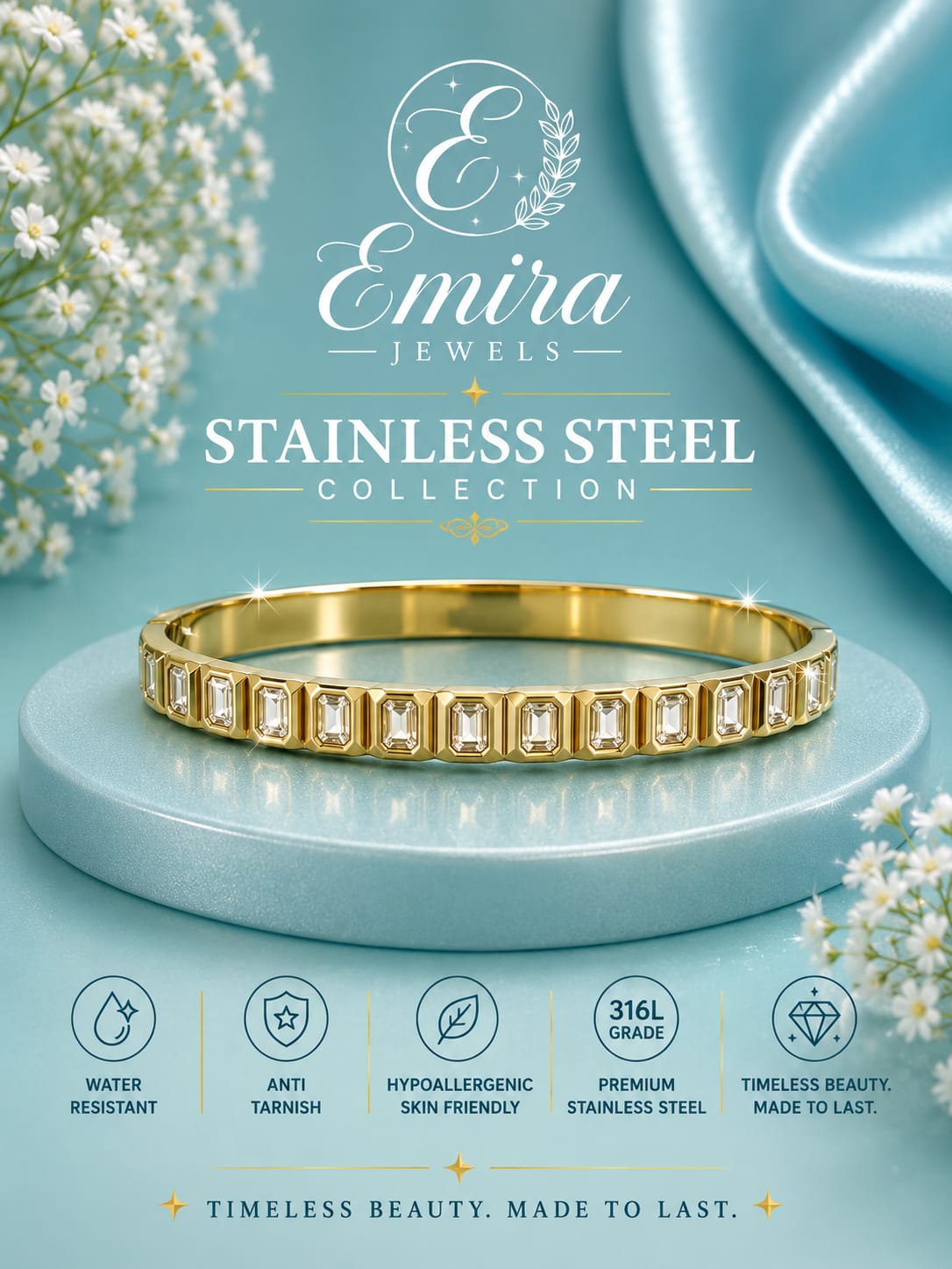 Luxe Stone Bangle