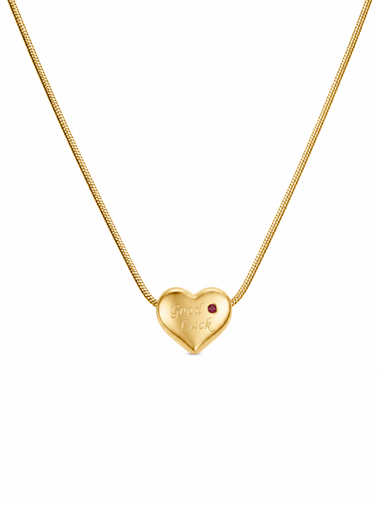 Lucky Heart Pendant Necklace