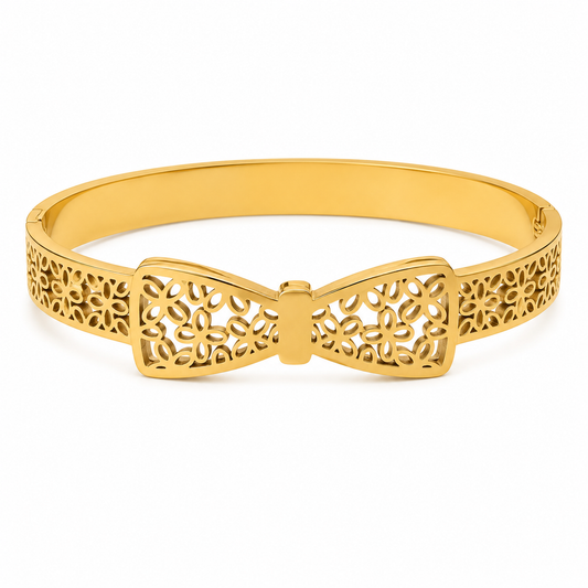 Flora Bow Bangle