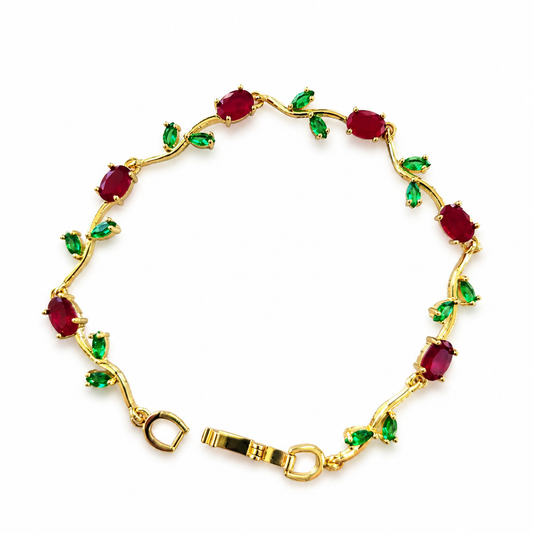 Tulip Bracelet-Red