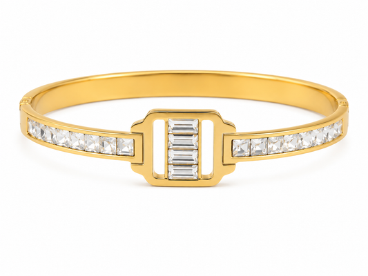 Crystal Bar Bangle