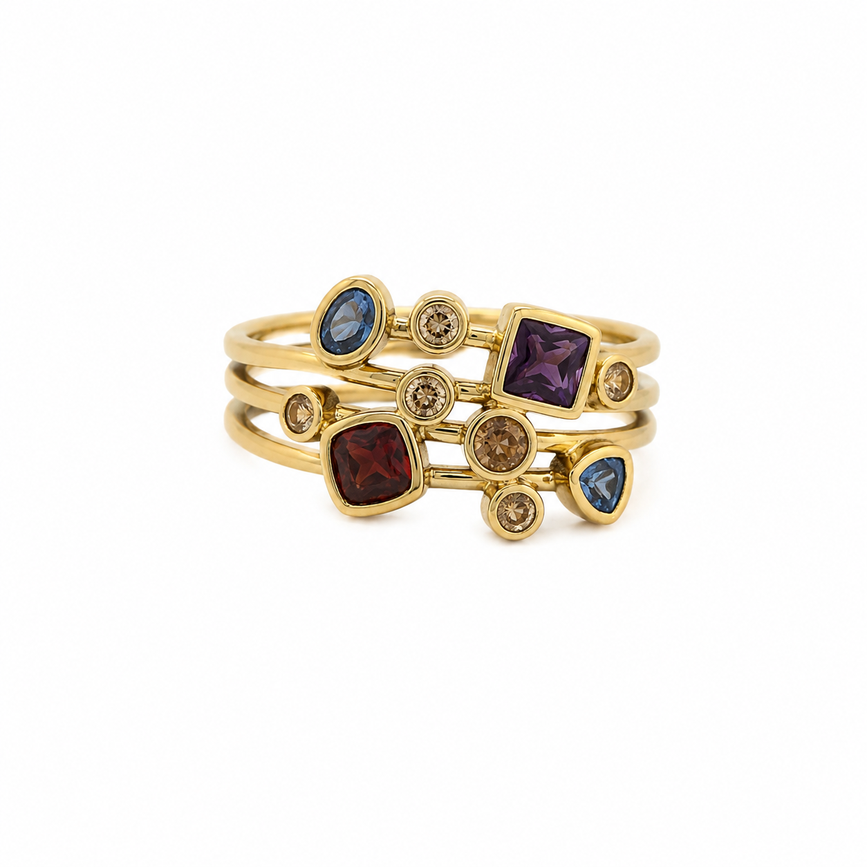 Mosaic Gem Ring