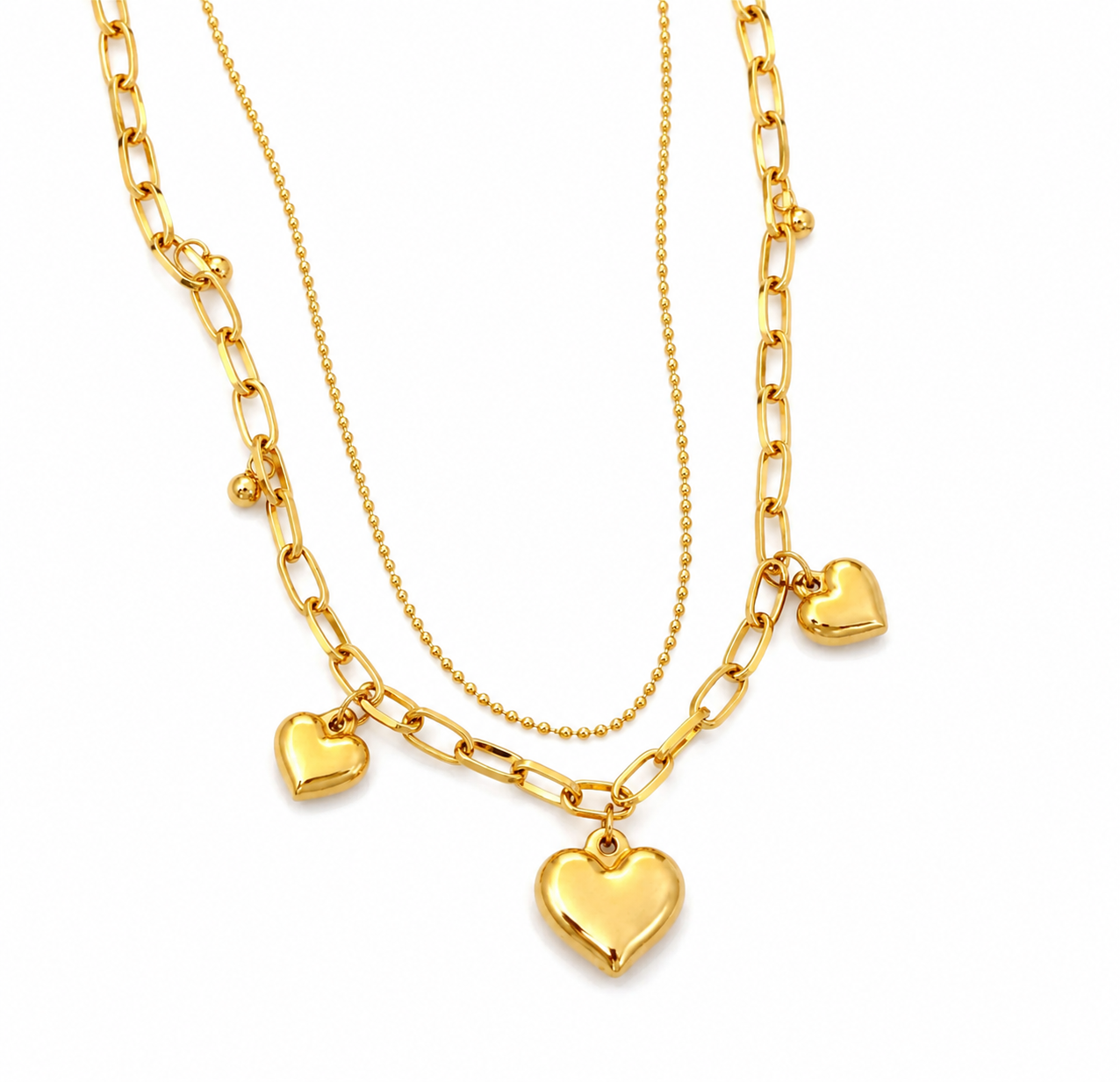 Heart Layered Necklace