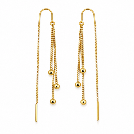 Threader Tassel Earrings