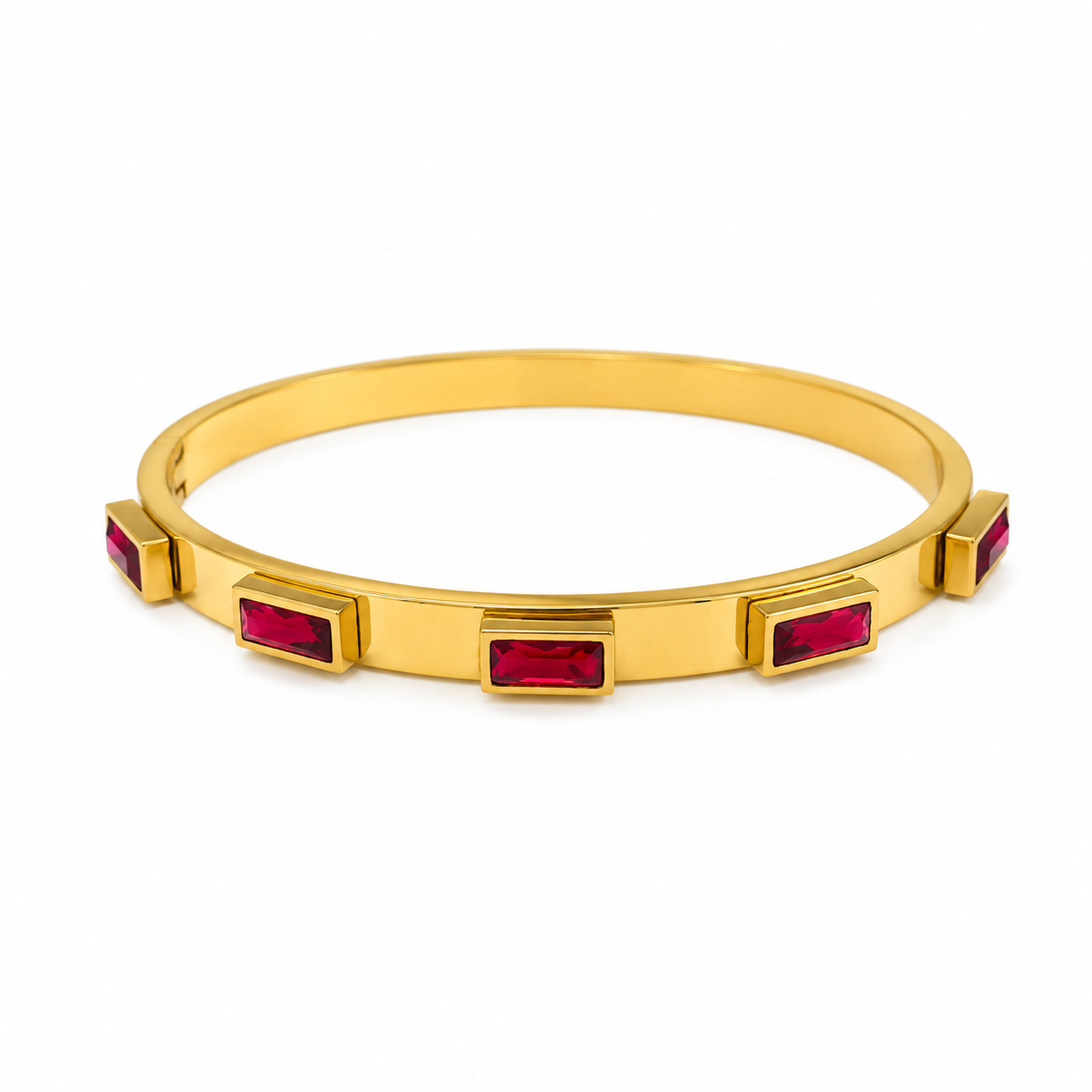 Ruby Luxe Bangle